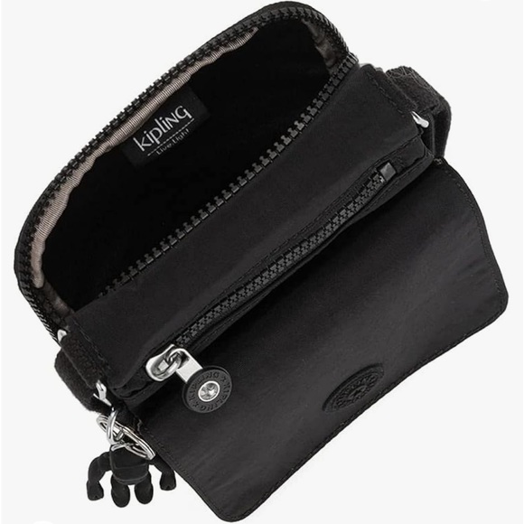 Kipling Handbags - Kipling NWT Black Nylon Crossbody Travel Lightweight Purse (P0012)